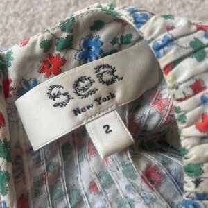 Sea NY Printed flower dress